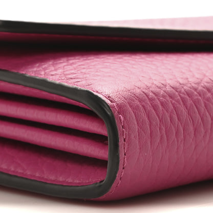 Mulberry Heavy Grain Darley Wallet Mulberry Pink 7 of 9