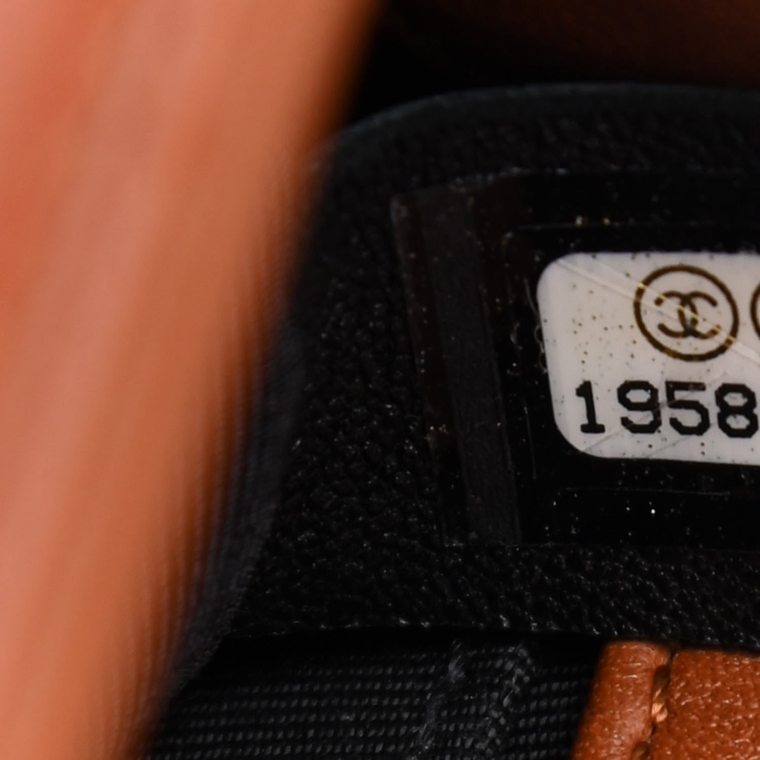 Chanel Calfskin Embossed Small Cordoba Boy Flap Brown 7 of 9