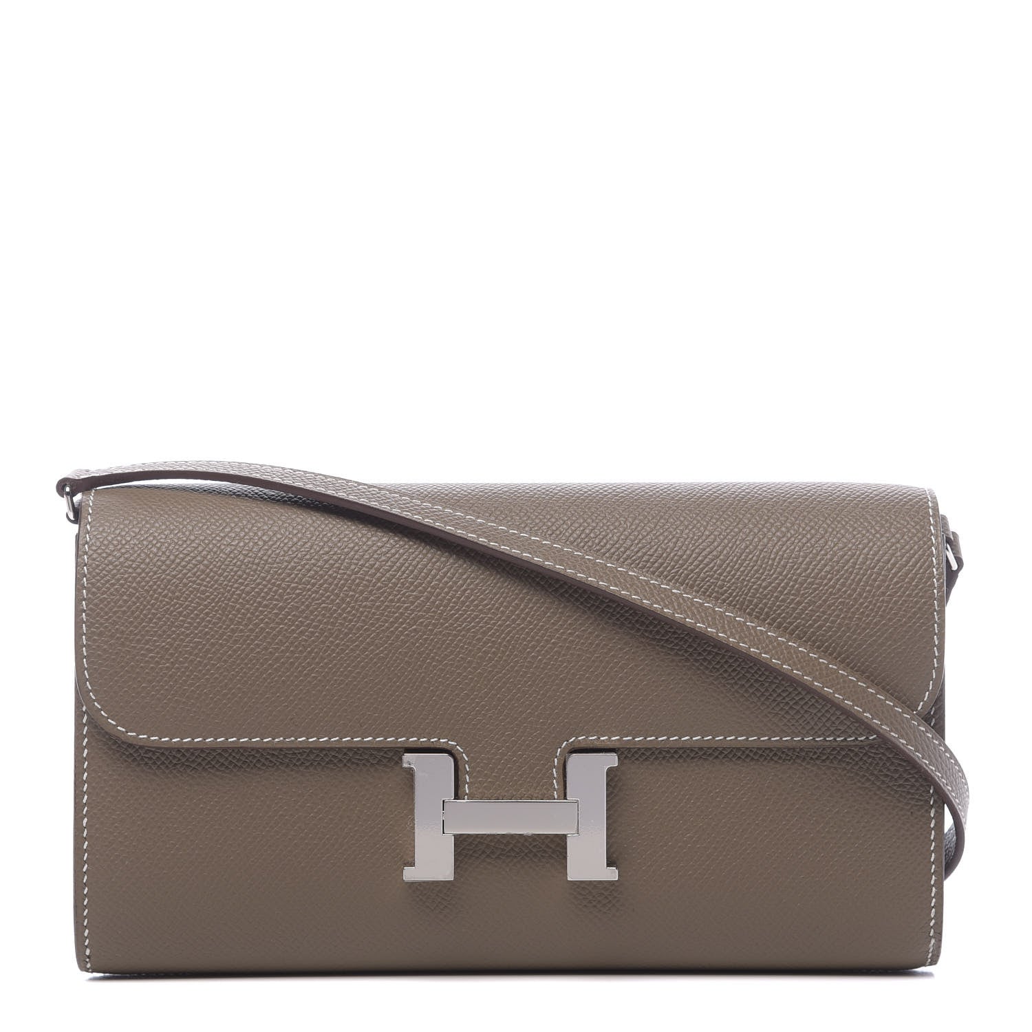 Hermes Epsom Constance Long To Go Wallet Etoupe 1 of 11
