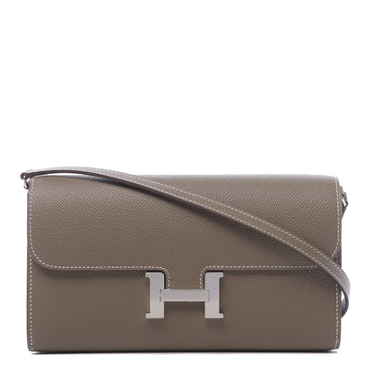 Hermes Epsom Constance Long To Go Wallet Etoupe 1 of 11