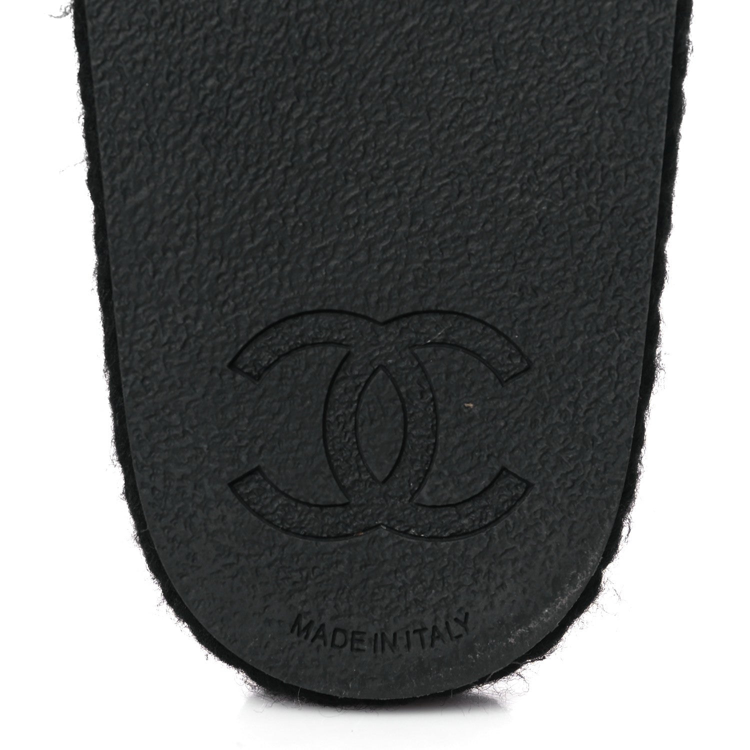 Chanel Braided Knit CC Mules 40 Black Gold 6 of 9