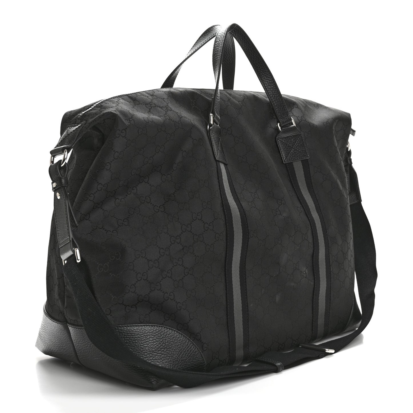 Nylon Monogram XL Duffle Bag Black