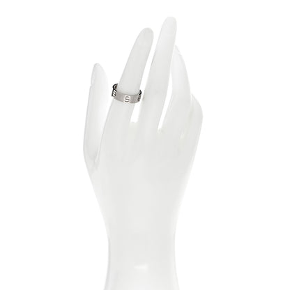 Cartier 18K White Gold 5.5mm LOVE Ring 54 7 2 of 4