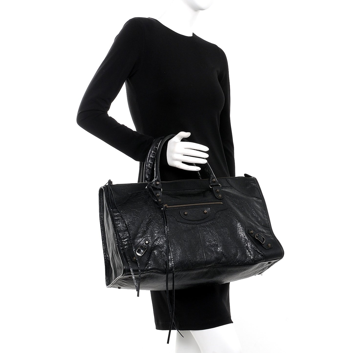 Agneau Classic Hardware Work Black