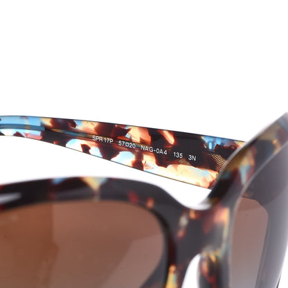 Prada Sunglasses SPR 17P Tortoise Blue 6 of 7