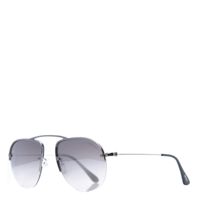 Prada Metal Round Sunglasses SPR 58O Black 1 of 8