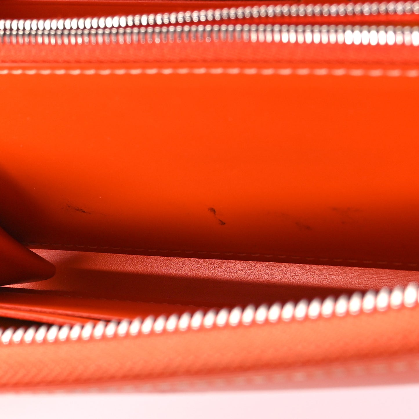 Goyardine Matignon Zip Around GM Wallet Orange