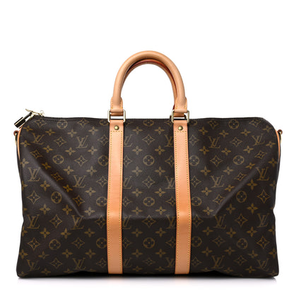 Louis Vuitton Monogram Keepall Bandouliere 45 1 of 14