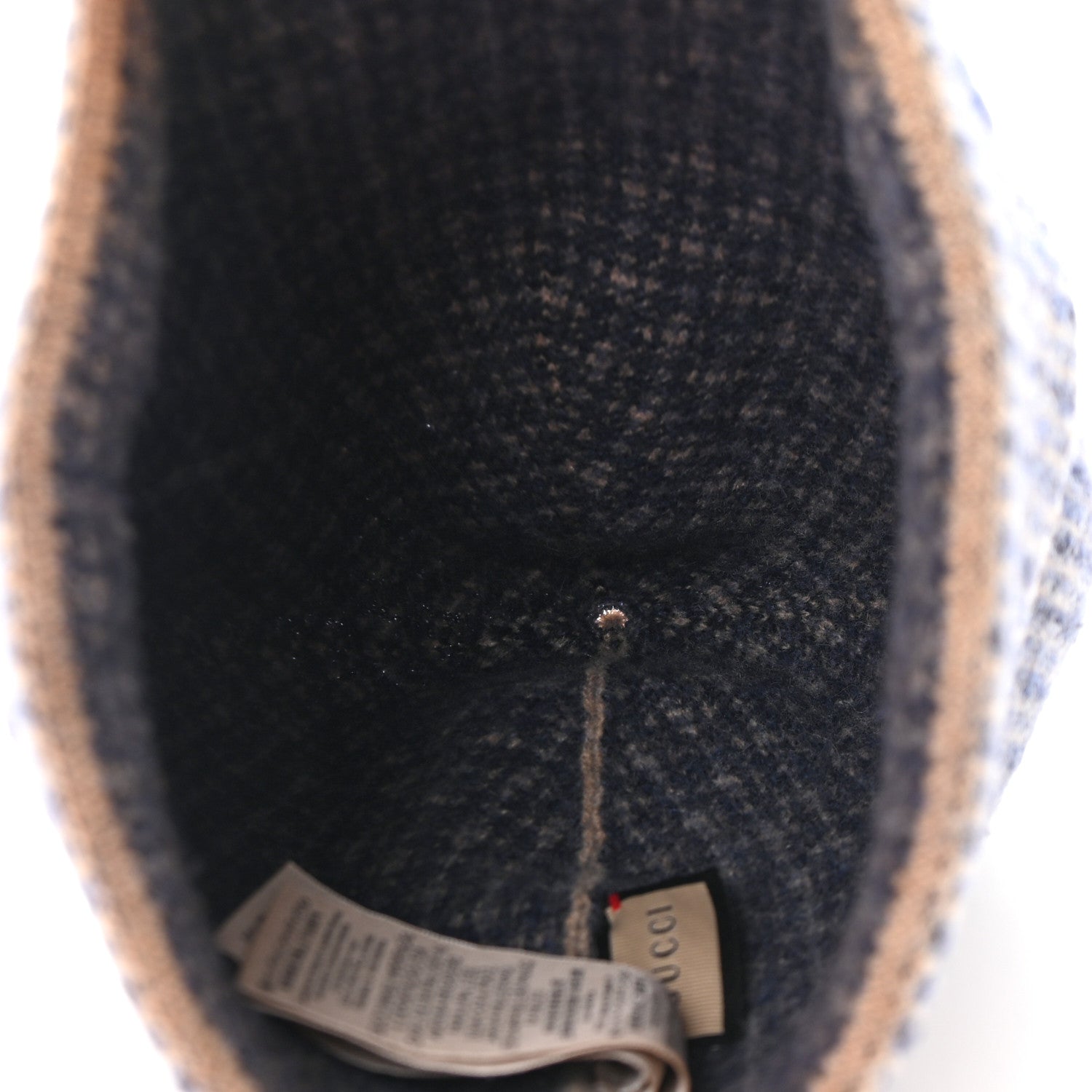 Gucci Wool Knit Beanie Hat Royal Blue 4 of 7