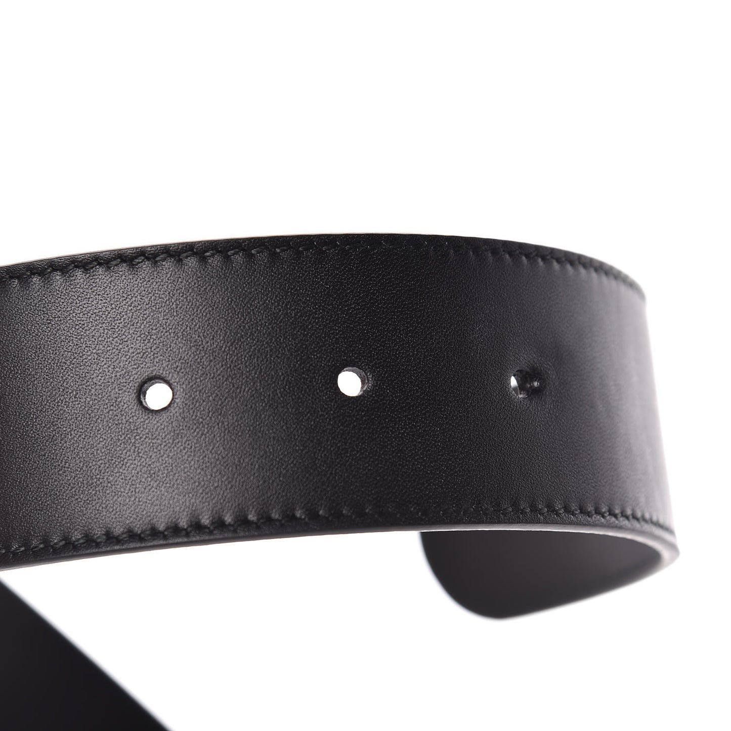 Calfskin Crystal Double G 40mm Belt 95 38 Black