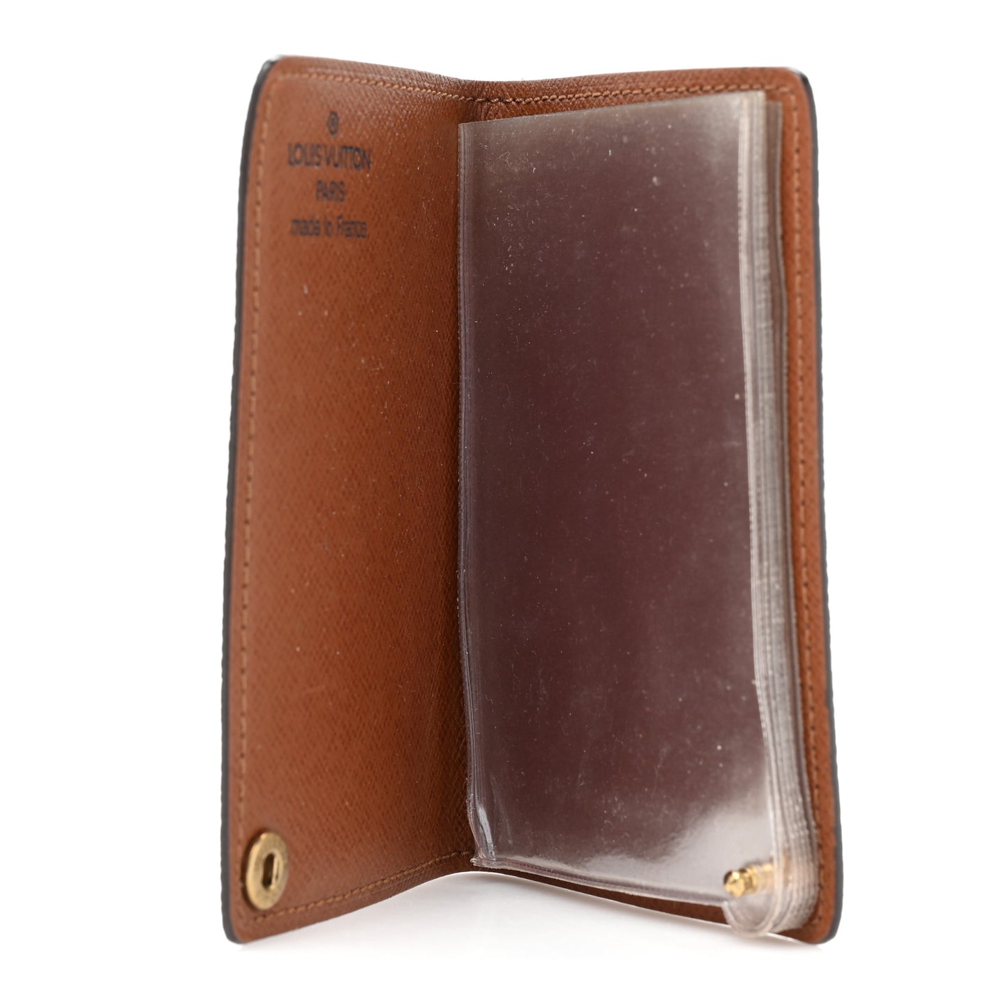 Monogram Credit Card Photo Holder