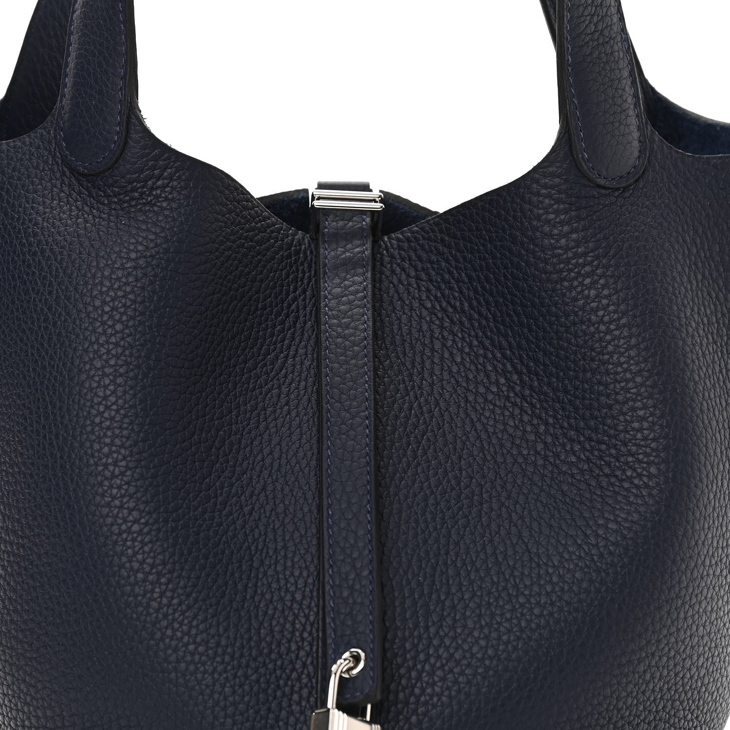 Hermes Taurillon Clemence Picotin Lock 22 MM Bleu Nuit 7 of 10
