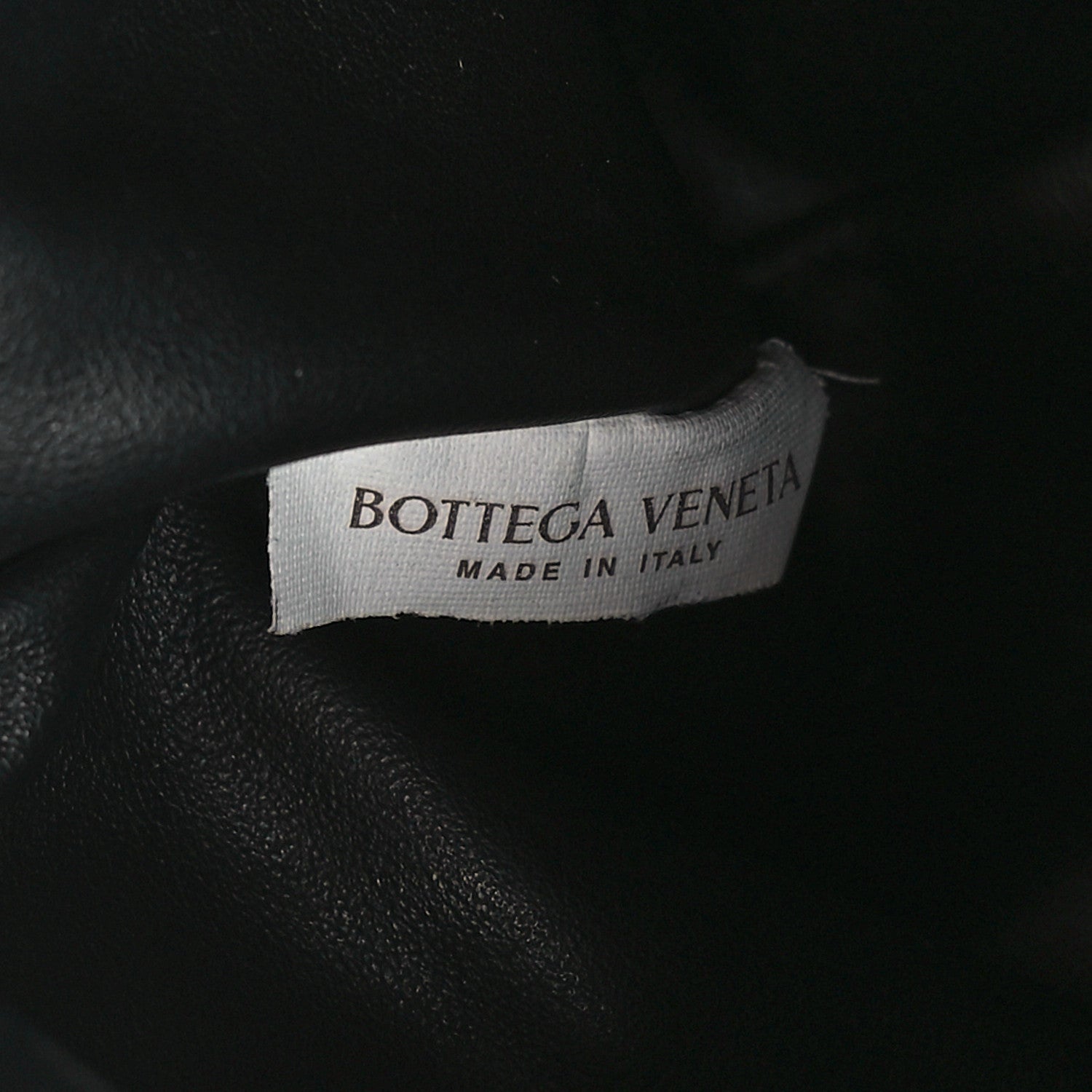 Bottega Veneta Calfskin The Pouch Chain Black 6 of 10