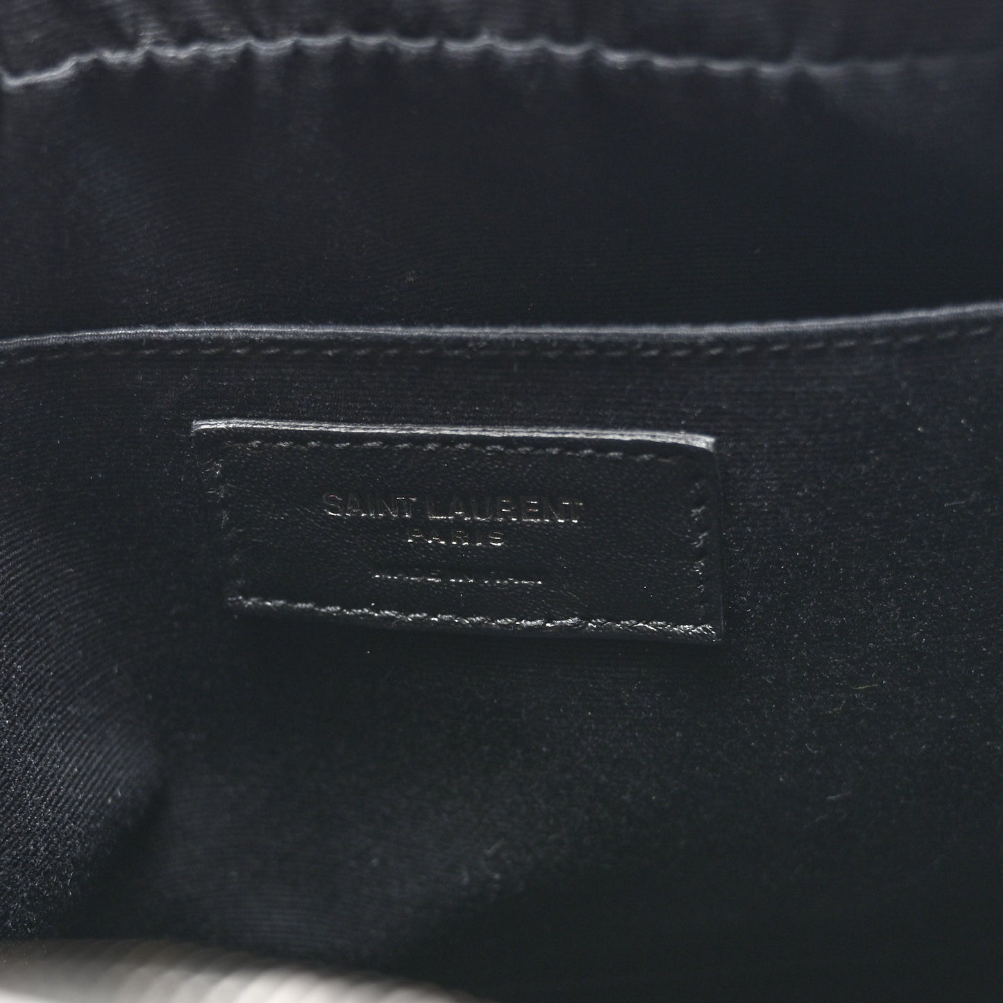 Calfskin Matelasse Monogram Monochrome Lou Camera Bag Black