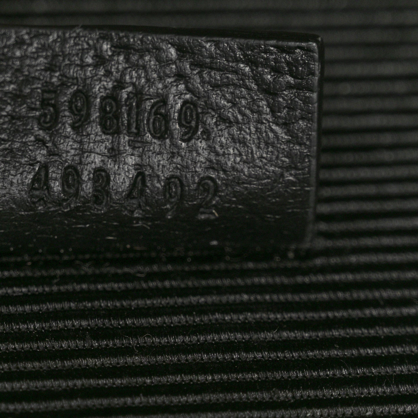 Covered Wool GG Monogram Large Tote Bag Beige Ebony