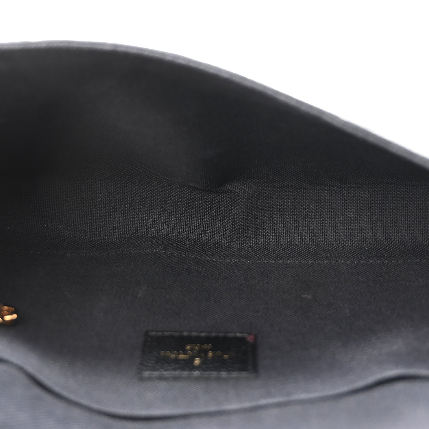 Louis Vuitton Empreinte Pochette Felicie Chain Wallet Black 5 of 10