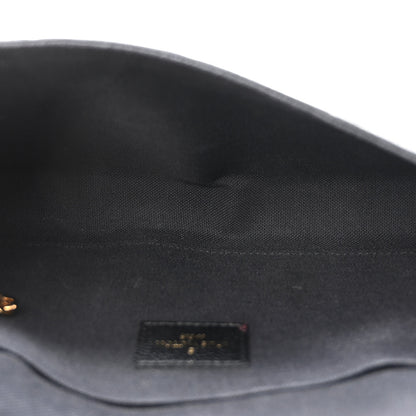 Louis Vuitton Empreinte Pochette Felicie Chain Wallet Black 5 of 10