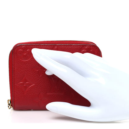 Louis Vuitton Empreinte Zippy Coin Purse Cherry 2 of 7