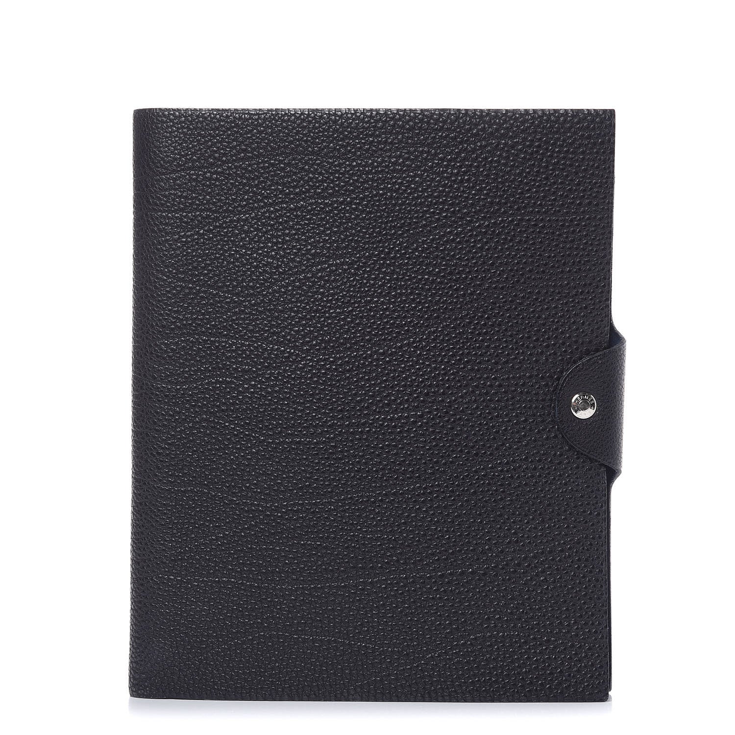 Hermes Togo Ulysse MM Notebook Cover Black 1 of 7