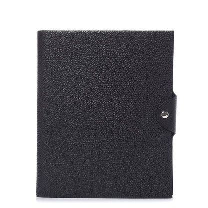 Hermes Togo Ulysse MM Notebook Cover Black 1 of 7