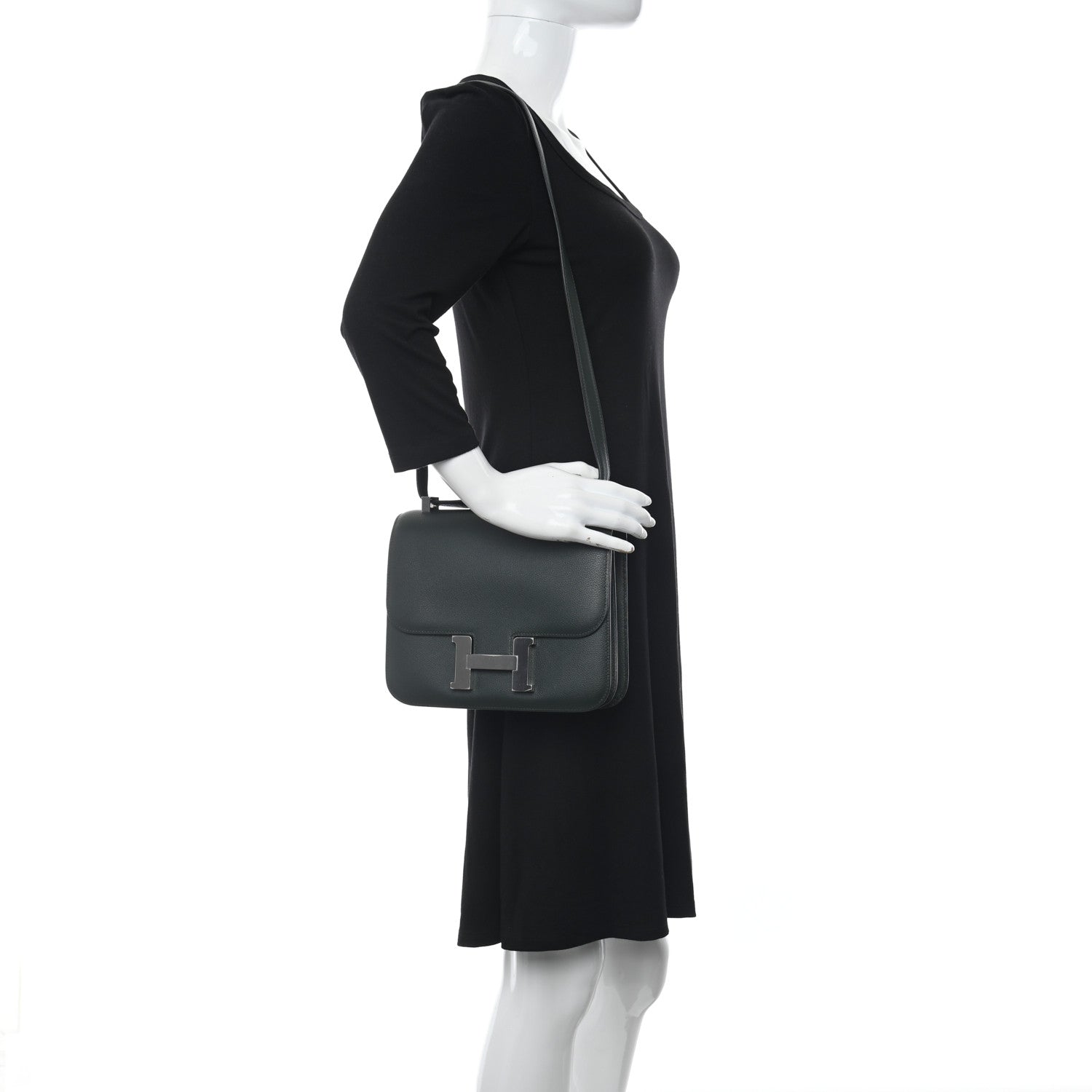 Hermes Evercolor Constance 24 Vert Anglais 2 of 11