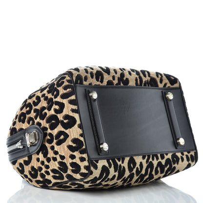 Louis Vuitton Jacquard Velvet Leopard Print Stephen Sprouse Speedy 4 of 14