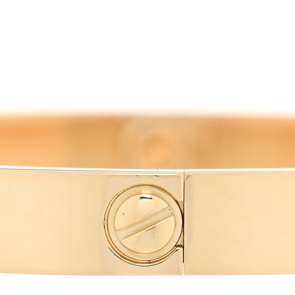 Cartier 18K Yellow Gold LOVE Bracelet 17 5 of 9