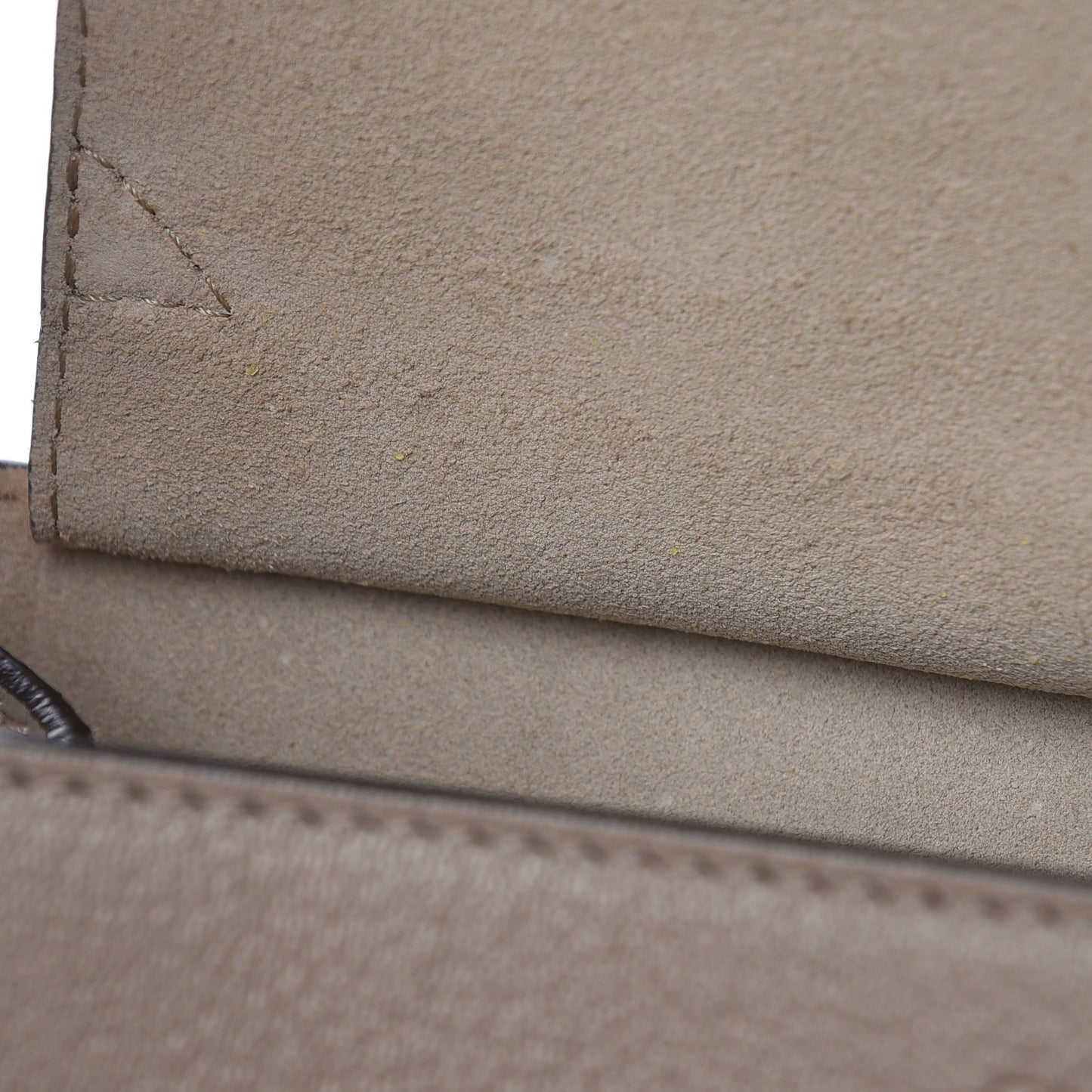 Grained Lambskin Drew Shoulder Bag Motty Grey