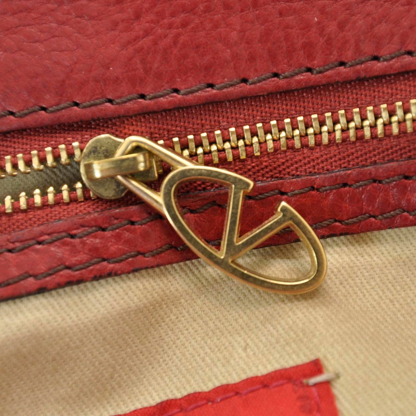 Leather Large Histoire Red