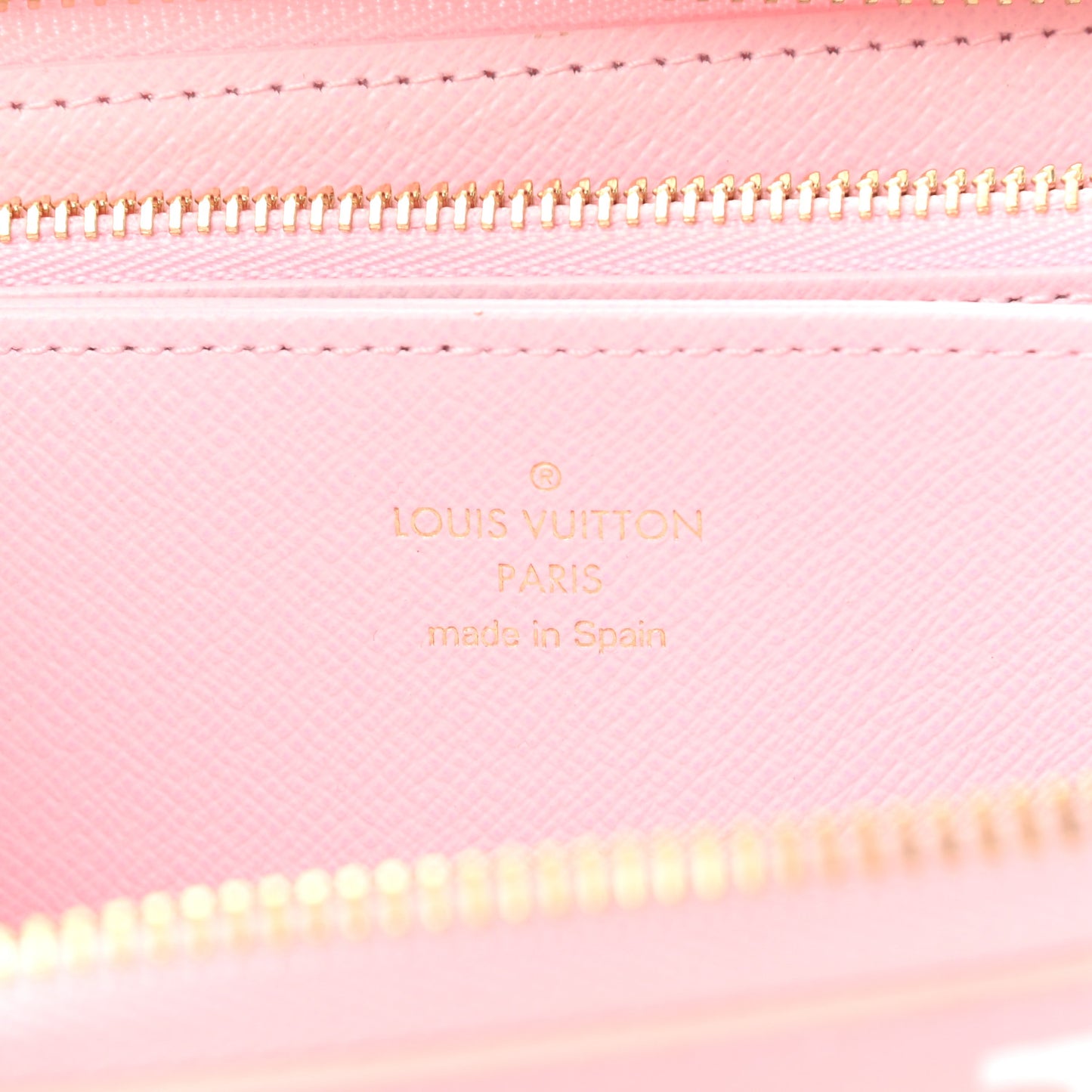 Monogram Giant By The Pool Zippy Wallet Light Pink