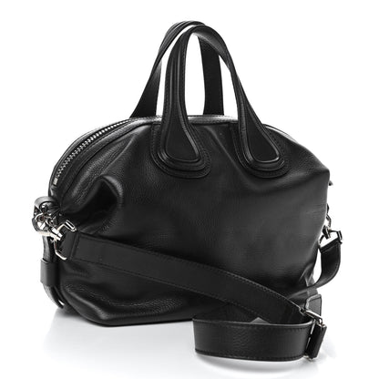 Givenchy Waxy Grained Calfskin Small Nightingale Black 2 of 5