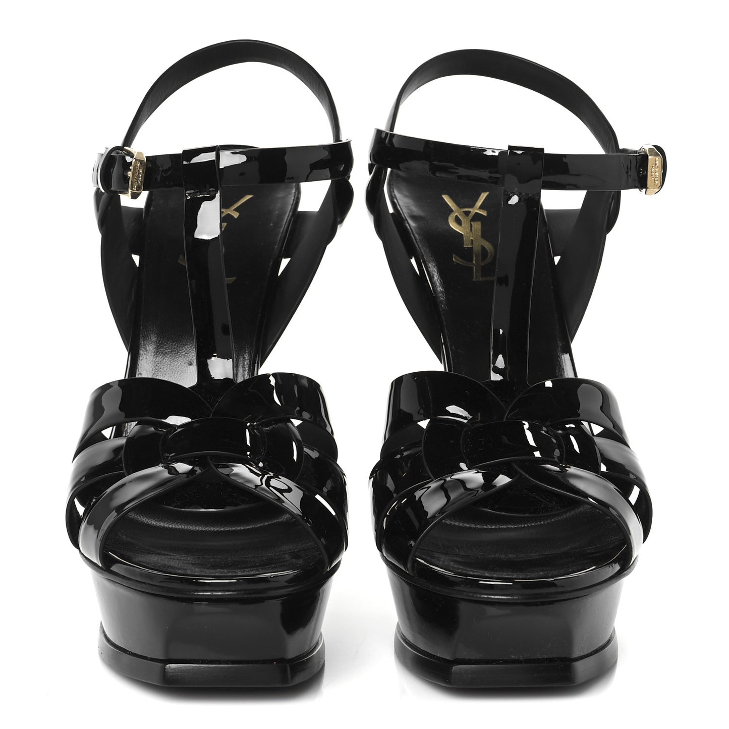 Patent Tribute 105 Platform Sandals 39 Black