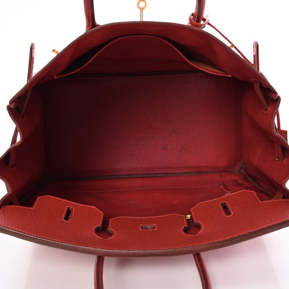 Hermes Togo Birkin 35 Rouge Vif 21 of 35
