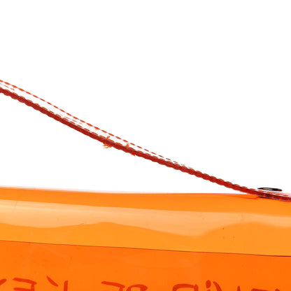 Hermes Vinyl Souvenir De L'Exposition Kelly Orange 8 of 10