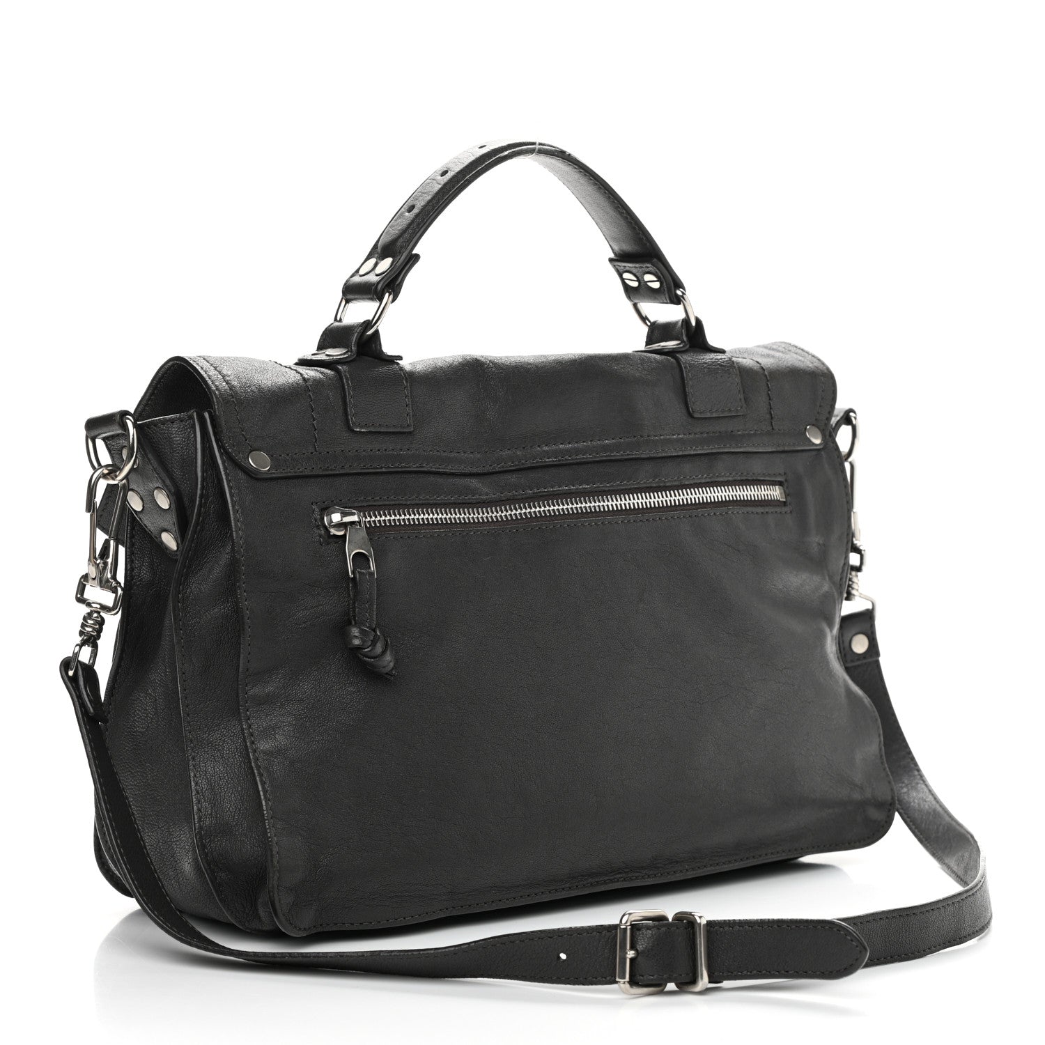 Proenza Schouler Lambskin Medium PS1 Satchel Pepe 2 of 13