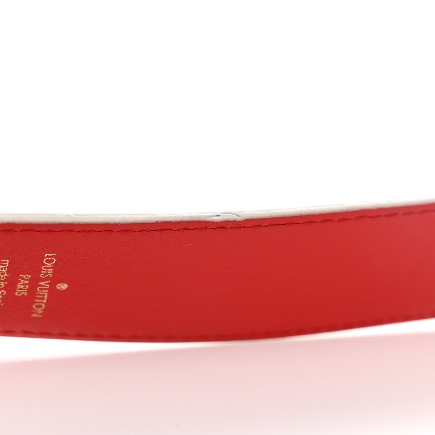 Monogram Bandouliere Shoulder Strap Red