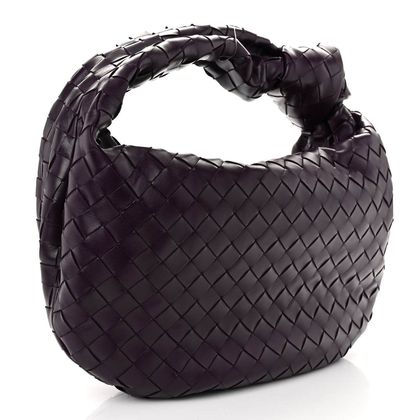 Nappa Intrecciato Teen Jodie Hobo Dark Mystic