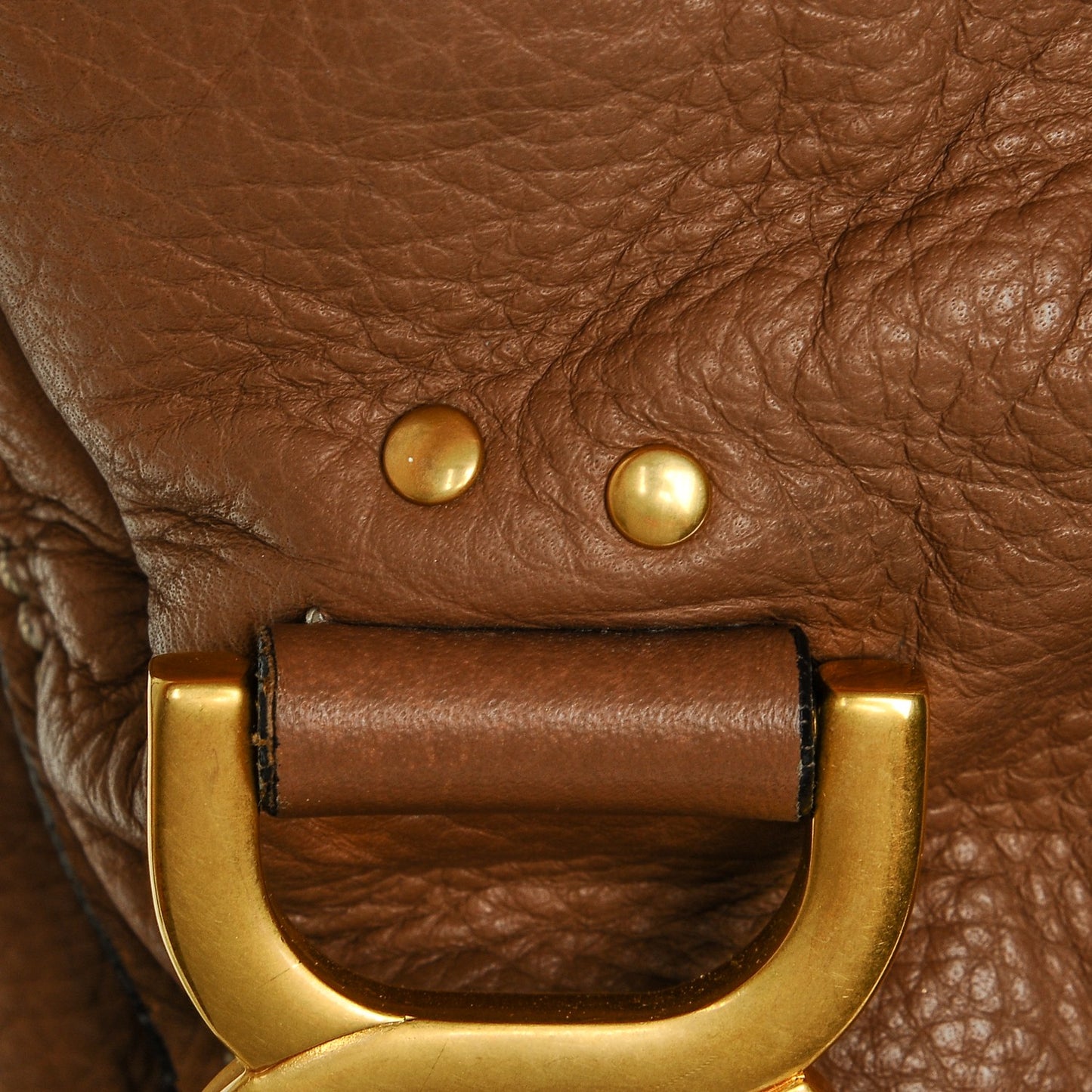 Calfskin Medium Marcie Satchel Nut