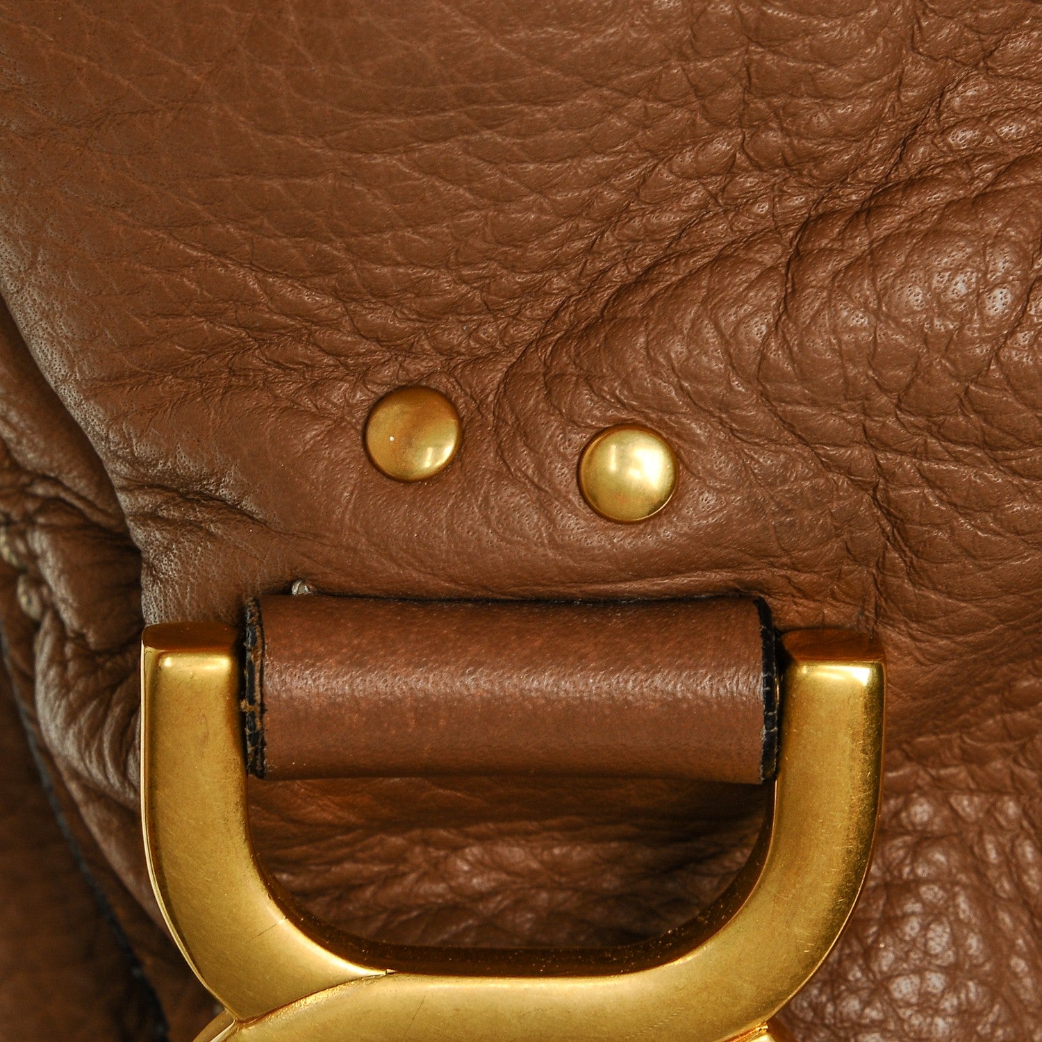 Chloe Calfskin Medium Marcie Satchel Nut 8 of 8