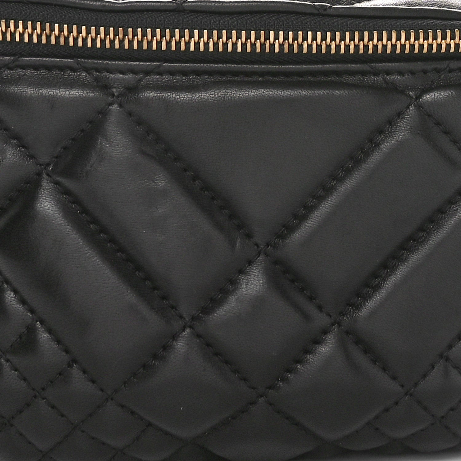 Versace Nappa Quilted Belt Bag Black 7 of 9