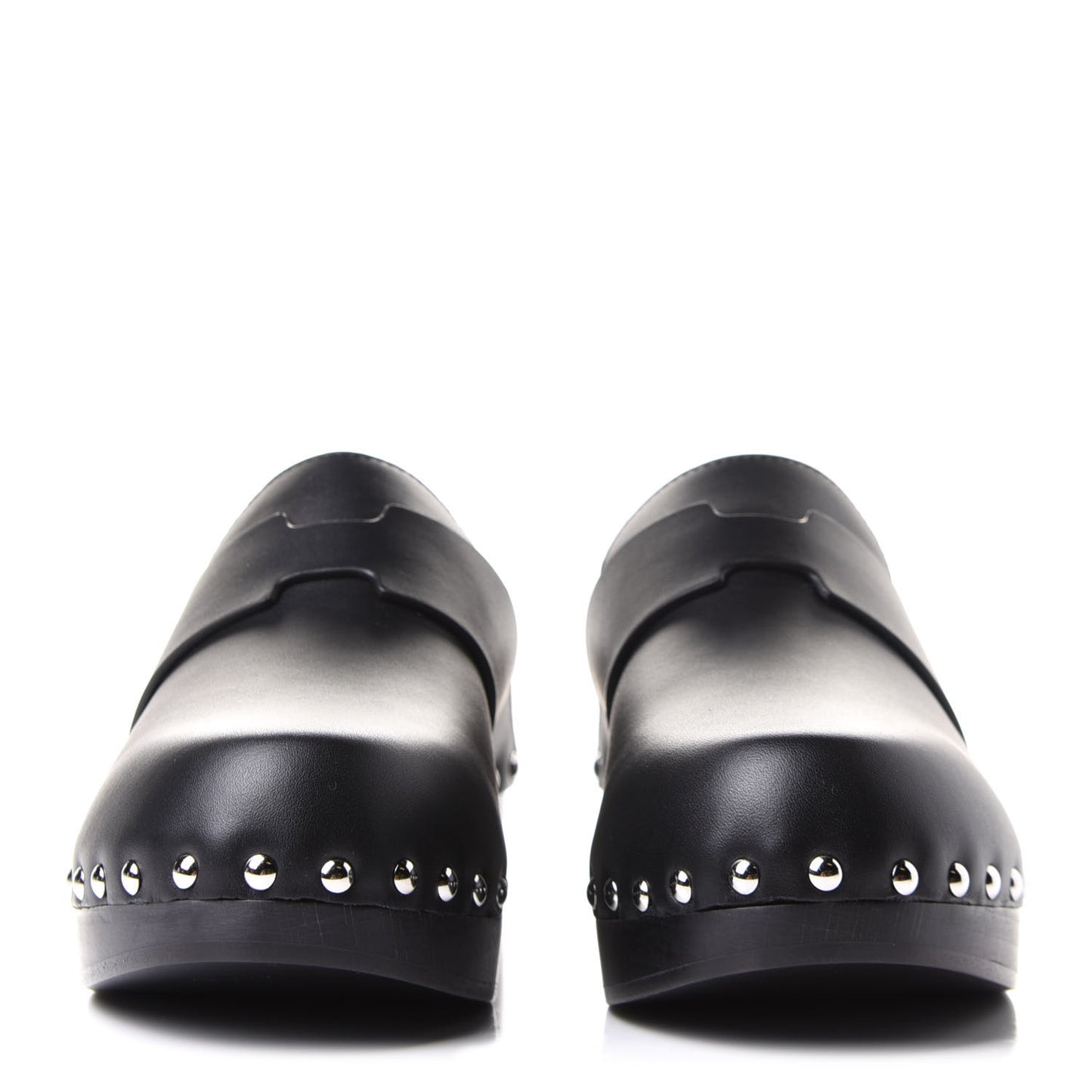 Calfskin Calya Mules 37 Black
