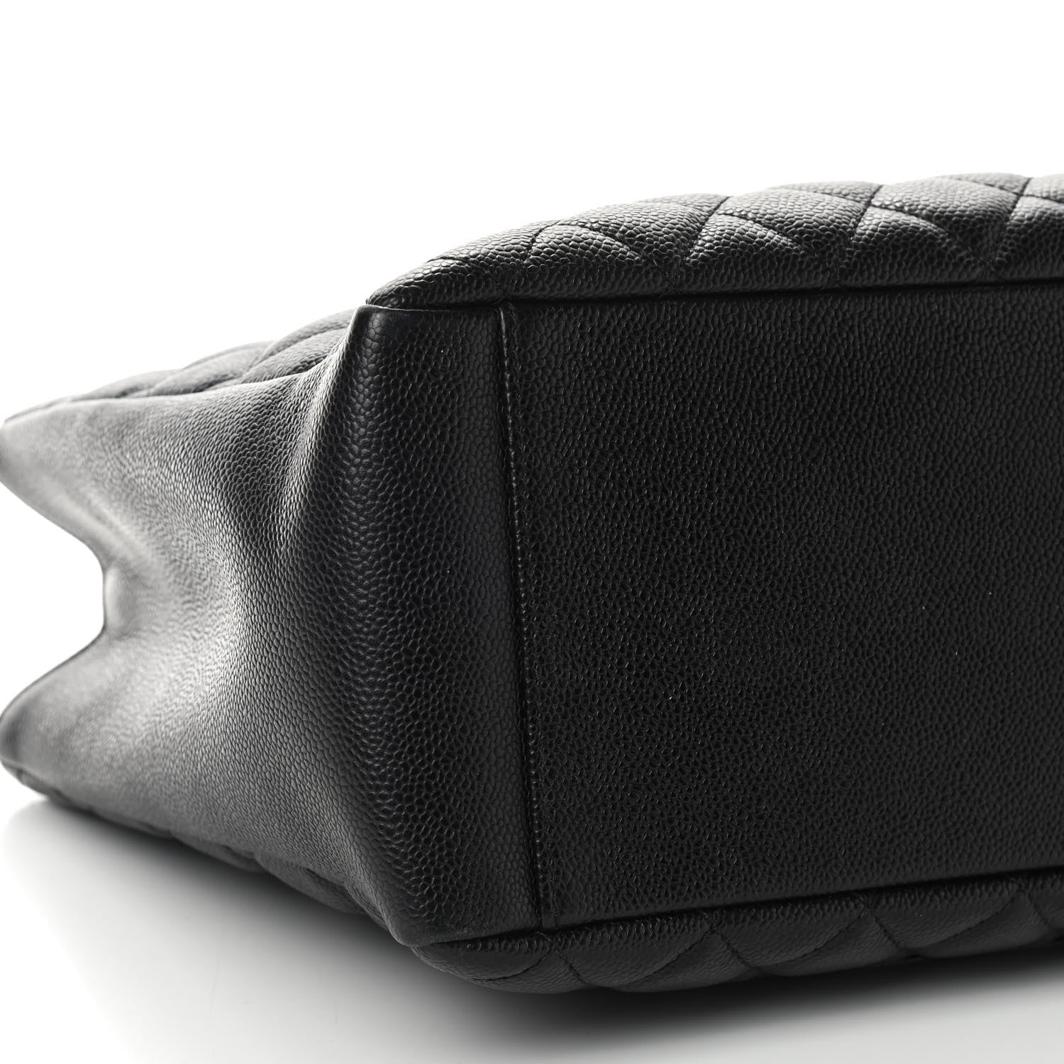 Chanel Caviar Quilted Grand Shopping Tote GST Black 5 of 9