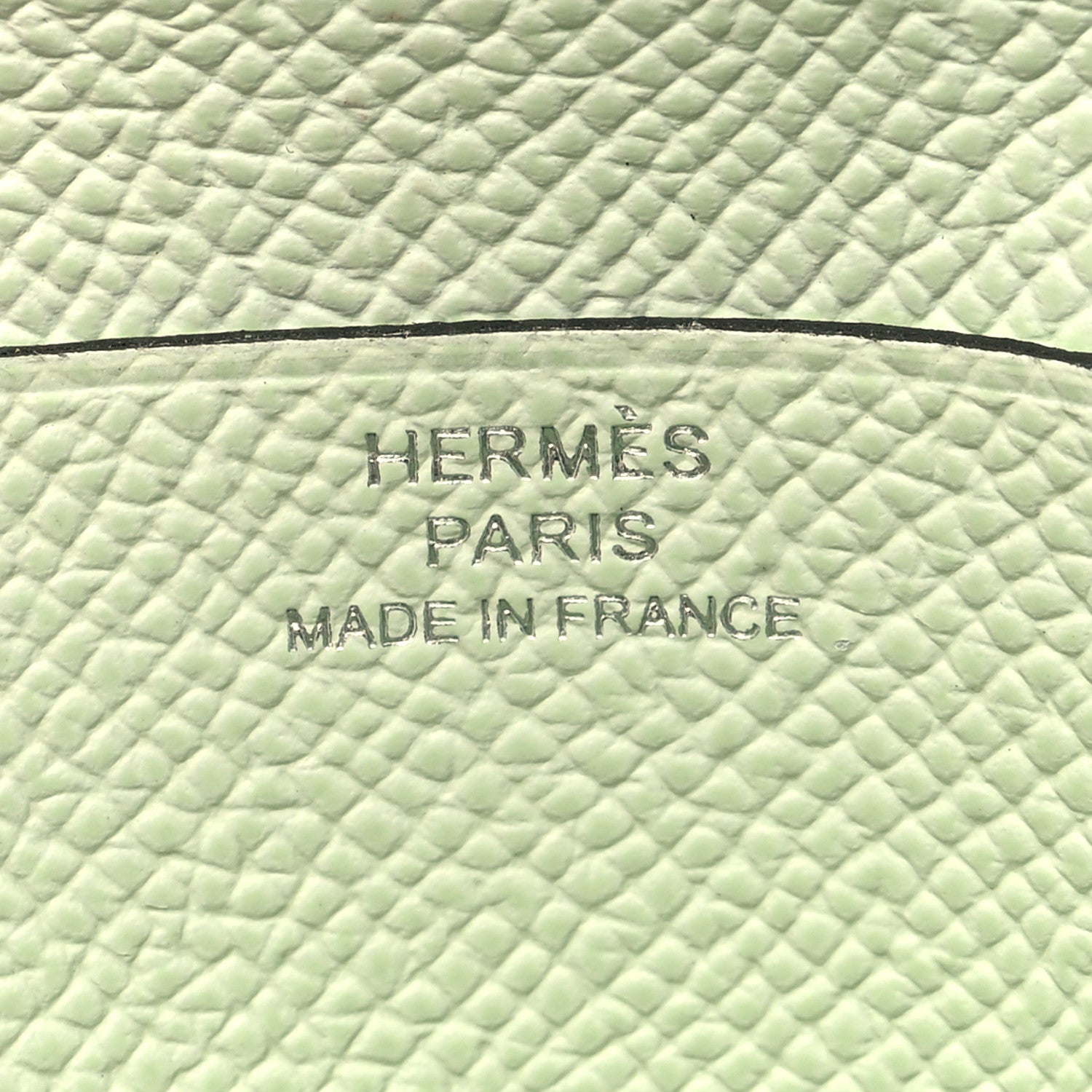 Hermes Epsom Bearn Compact Wallet Vert Fizz 7 of 11