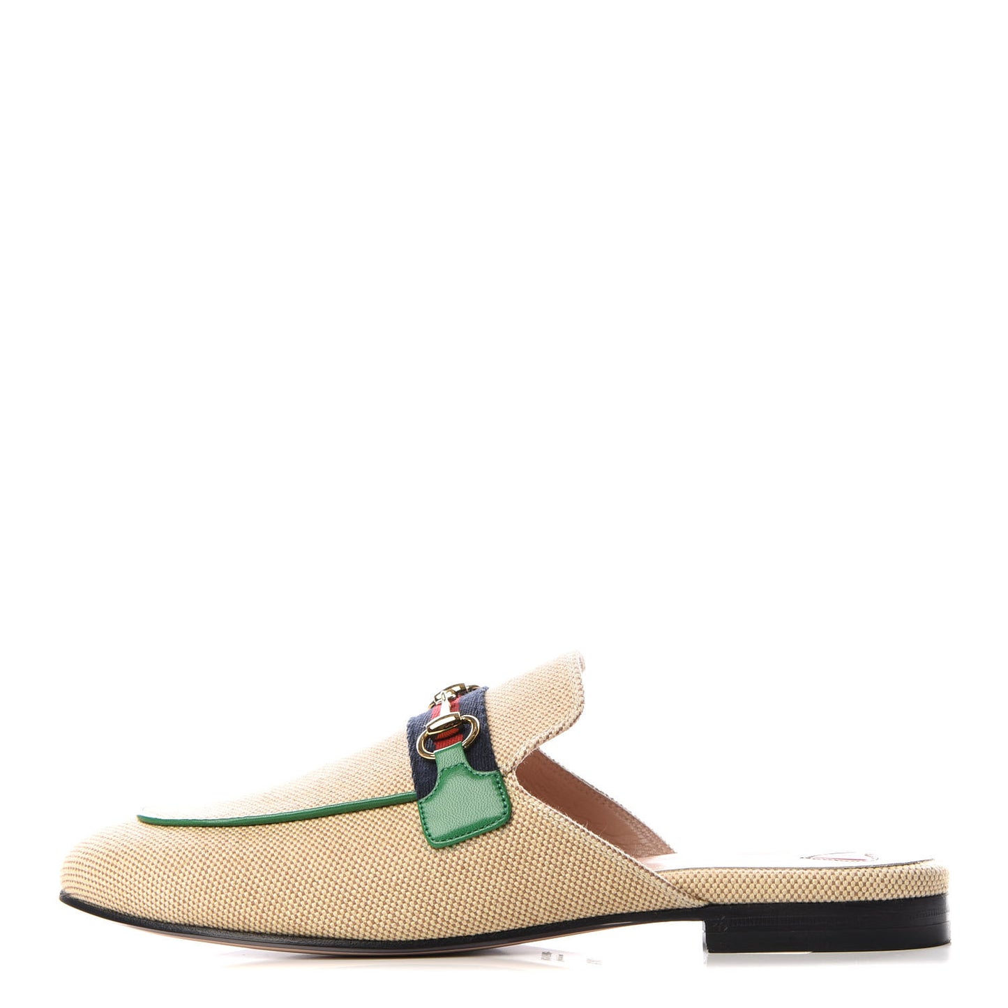 Canvas Vintage Charlotte Web Womens Princetown Slippers 38.5 Sand New Shamarock