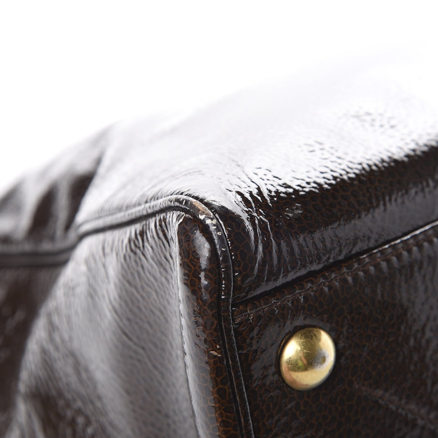 Patent Medium Majorelle Brown