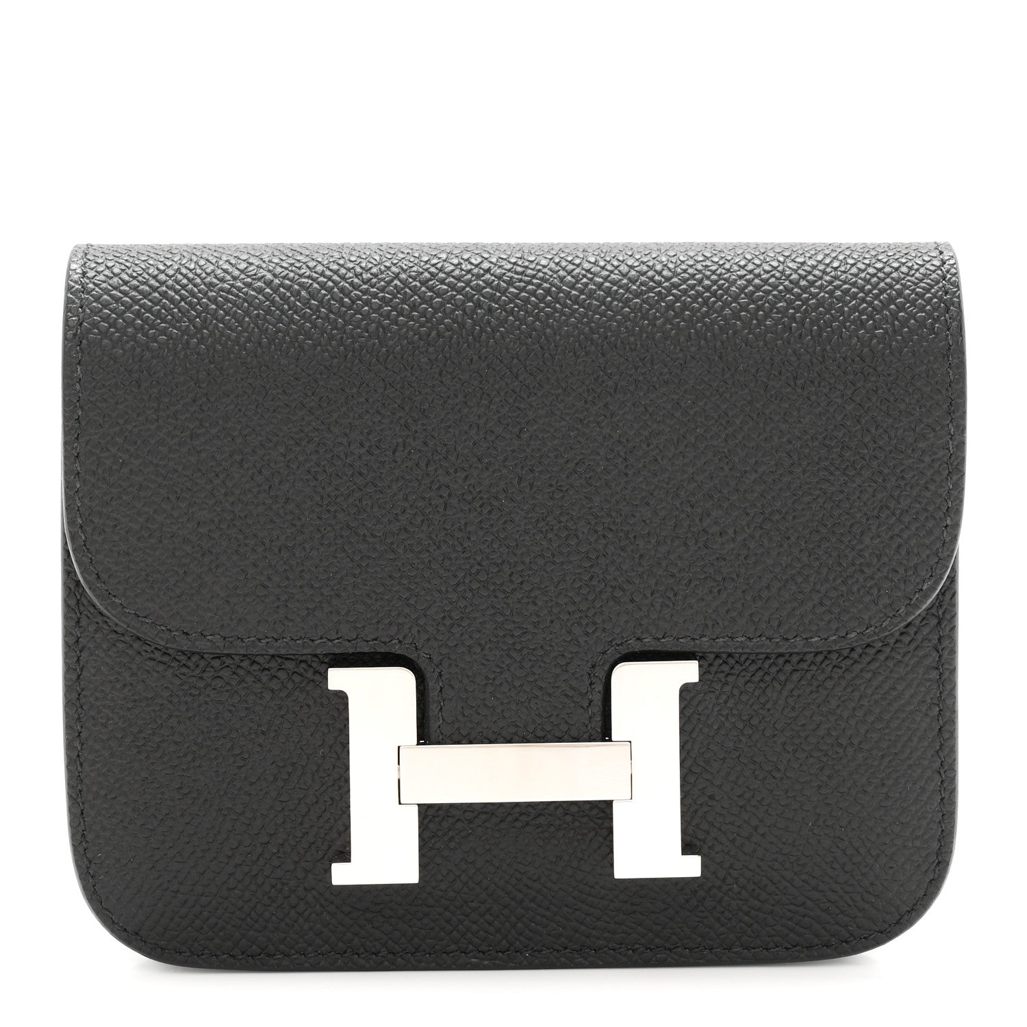 Hermes Epsom Constance Slim Wallet Black 1 of 8
