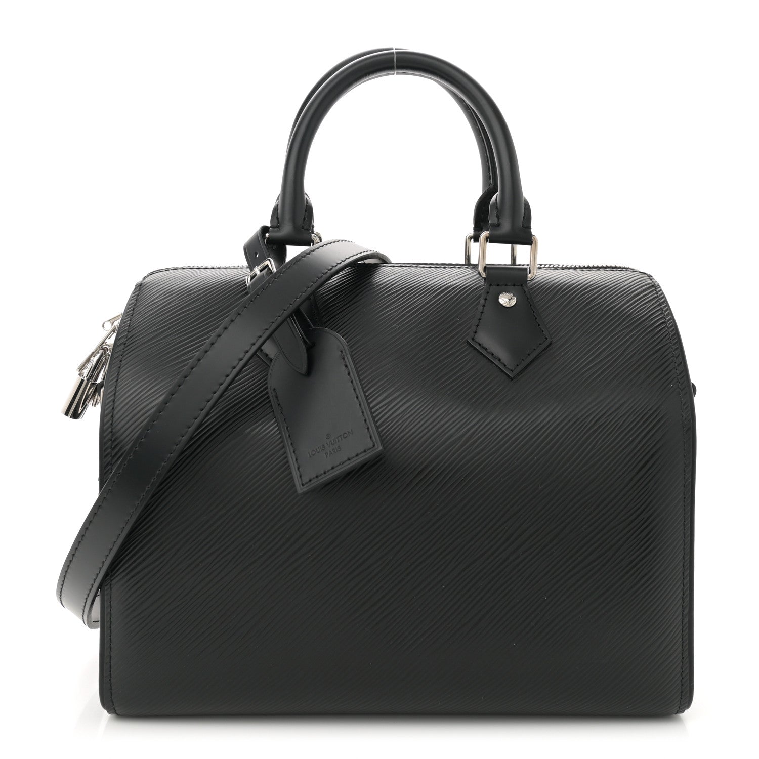 Louis Vuitton Epi Speedy Bandouliere 25 Black 1 of 10
