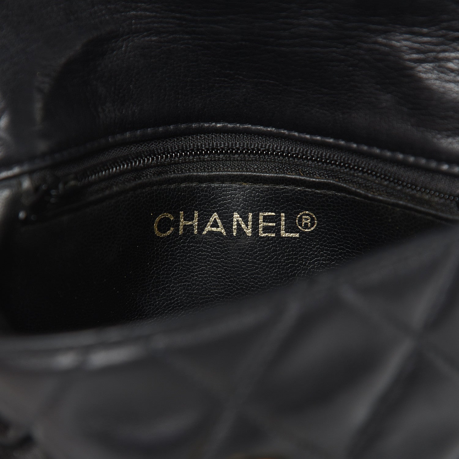 Chanel Lambskin Quilted Flap Waist Belt Bag Black 6 of 15