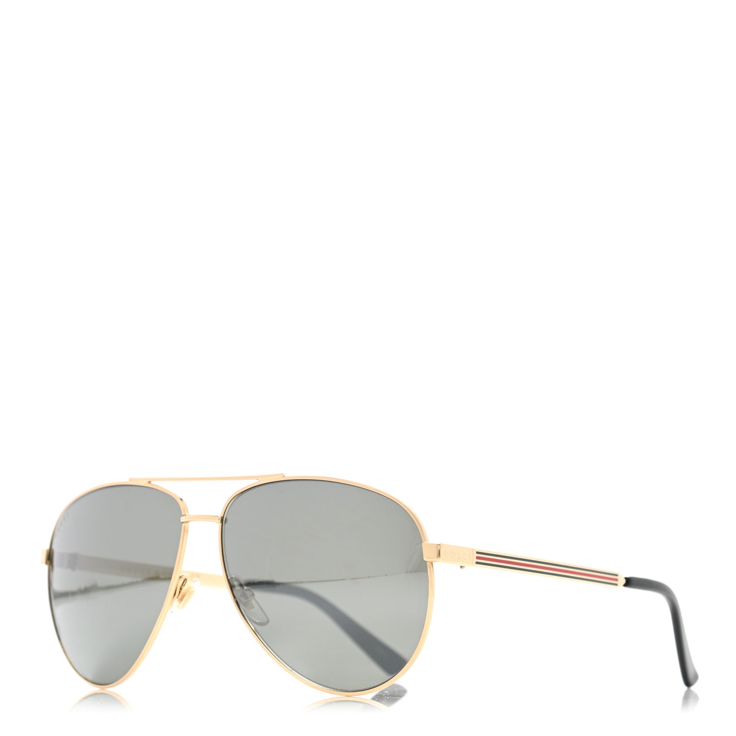 Web Aviator Sunglasses GG0137S Gold Black