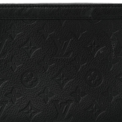 Louis Vuitton Calfskin Monogram Shadow Gaston Wearable Wallet 7 of 12